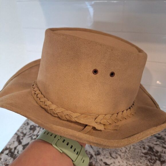 Australian genuine leather hat size M - Picture 4 of 7